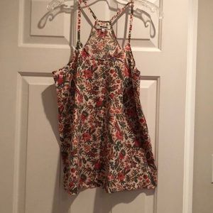 Madewell floral tank